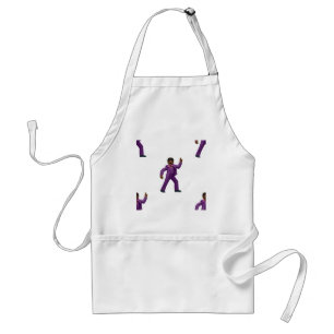 Emoji Dancing Man Adult Apron