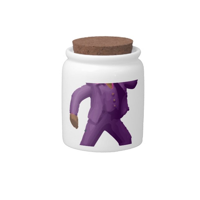 Emoji Dancing Man Candy Jar (Front)
