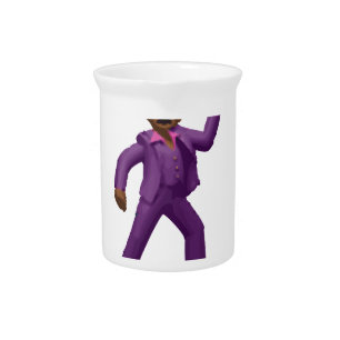 Emoji Dancing Man Drink Pitcher