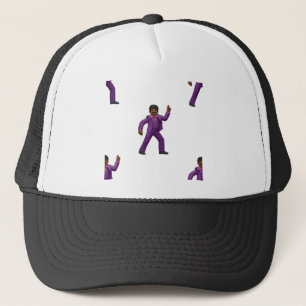 Emoji Dancing Man Trucker Hat