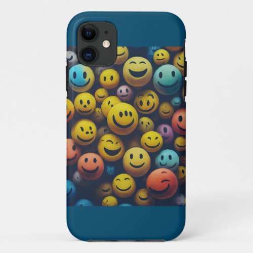Emoji design iPhone 11 case