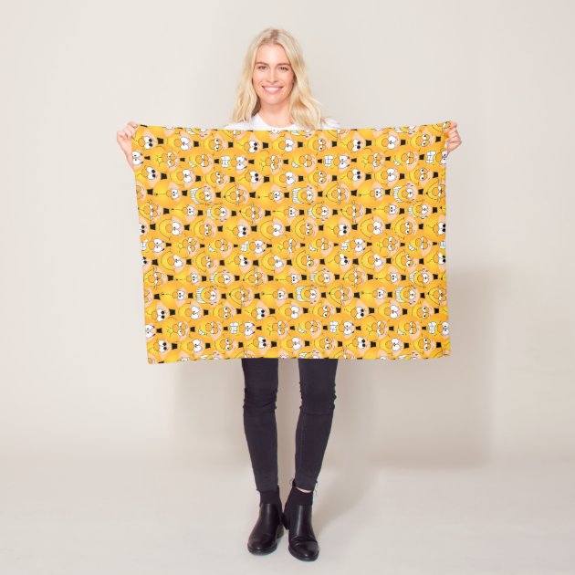 Emoji best sale fleece blanket