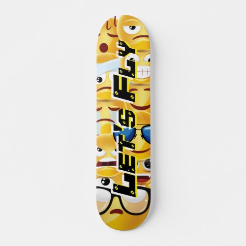 Emoji Design Skateboard