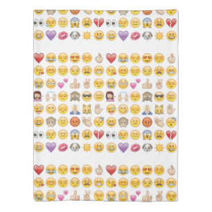 emoji duvet cover sheets