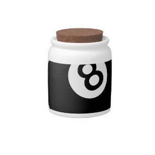 emoji eight ball candy jar