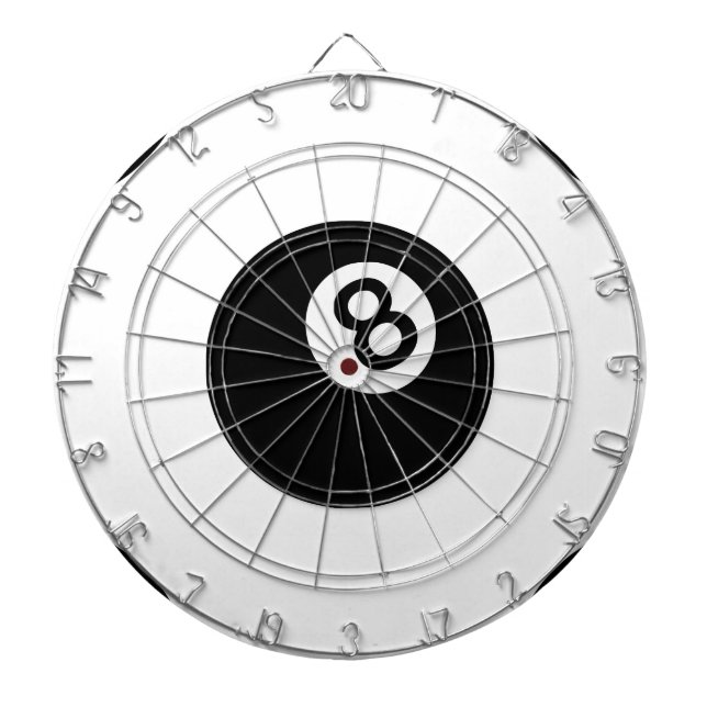 emoji eight ball dartboard (Front)
