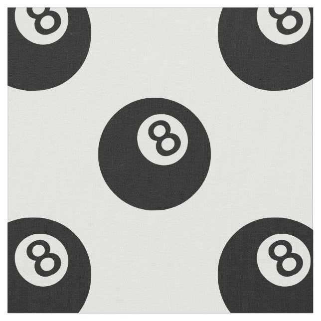 emoji eight ball fabric (Close Up)