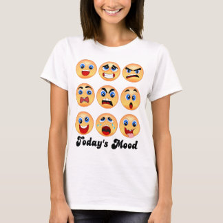 emoji,emoticon, today's mood,mood swing? T-Shirt