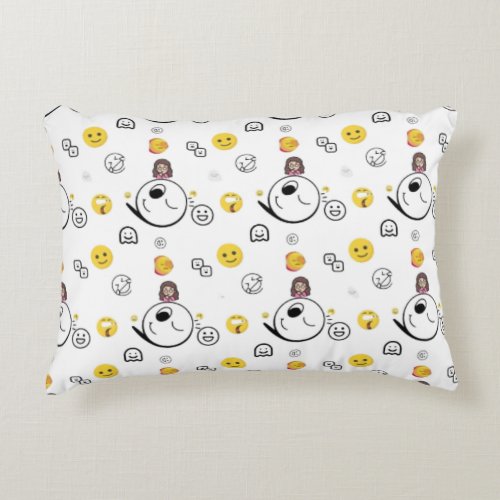 Emoji Expressions Playful Pillow Designs to Brigh