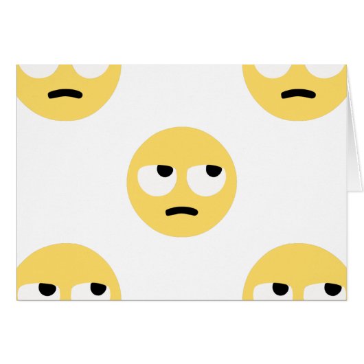 emoji eye rolling (Front Horizontal)