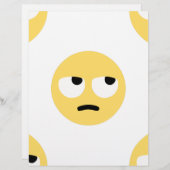 emoji eye rolling (Front/Back)