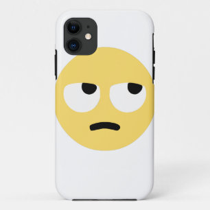 emoji eye rolling iPhone 11 case