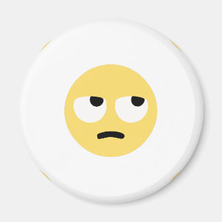 emoji eye rolling magnet