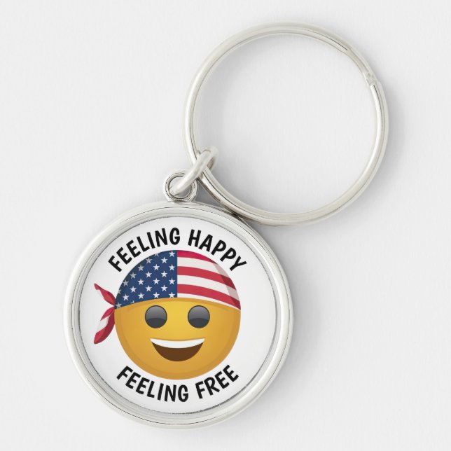 Emoji Face  Keychain (Front)