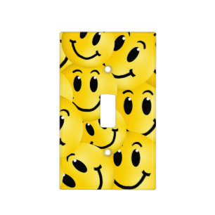 Emoji Face Light Switch Cover