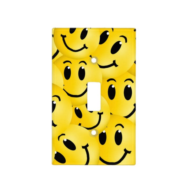 Emoji Face Light Switch Cover (Front)
