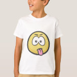 Emoji: Face With Stuck-out Tongue T-shirt at Zazzle
