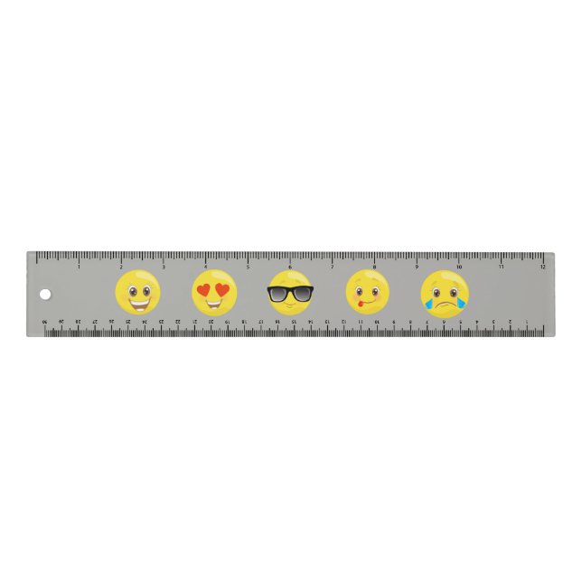 Emoji Faces Ruler (Front)