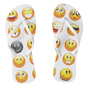 emoji flip flops sandals shoes