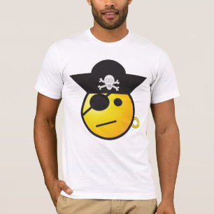 Emoji funny pirate T-shirt