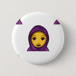 emoji hajib button