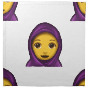emoji hajib napkin