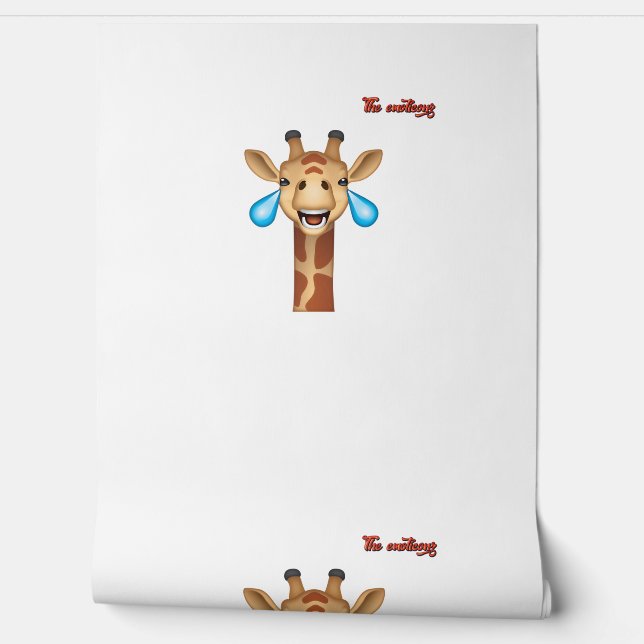 emoji happy crying giraffe face   wallpaper  (Unrolling)