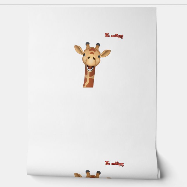 emoji happy enthusiastic giraffe face  wallpaper  (Unrolling)