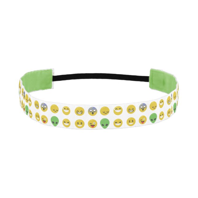 Emoji happy face headband (Front)