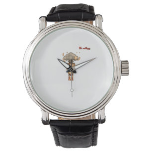 emoji head exploding giraffe face watch