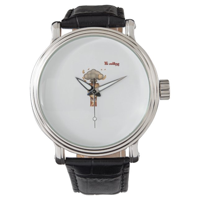 emoji head exploding giraffe face   watch (Front)
