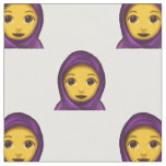 emoji hijab fabric