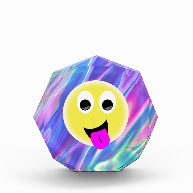 emoji hologram award (Front)