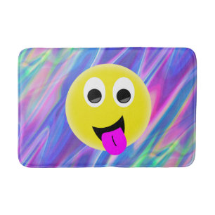 emoji hologram bath mat bathmat