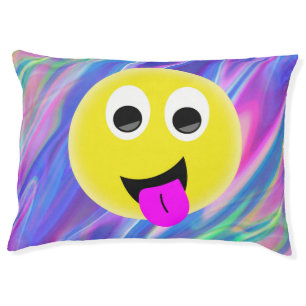 emoji hologram dog bed animal pet dogbed