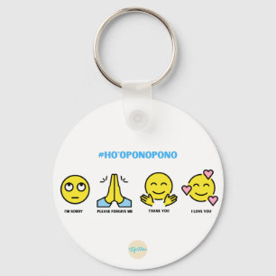 Emoji Ho'oponopono Key Chain