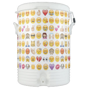emoji igloo cooler