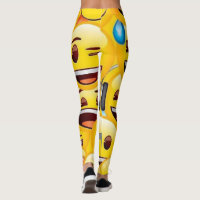 Emoji Leggings for Women, Emoji Yoga Pants, Workout Leggings, Colorful  Leggings, Funny Leggings, Capris Leggings, High Waist Leggings -  Canada