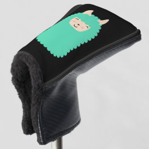 Emoji Llama Happy Golf Head Cover