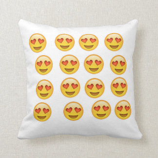 Emoji love pillow