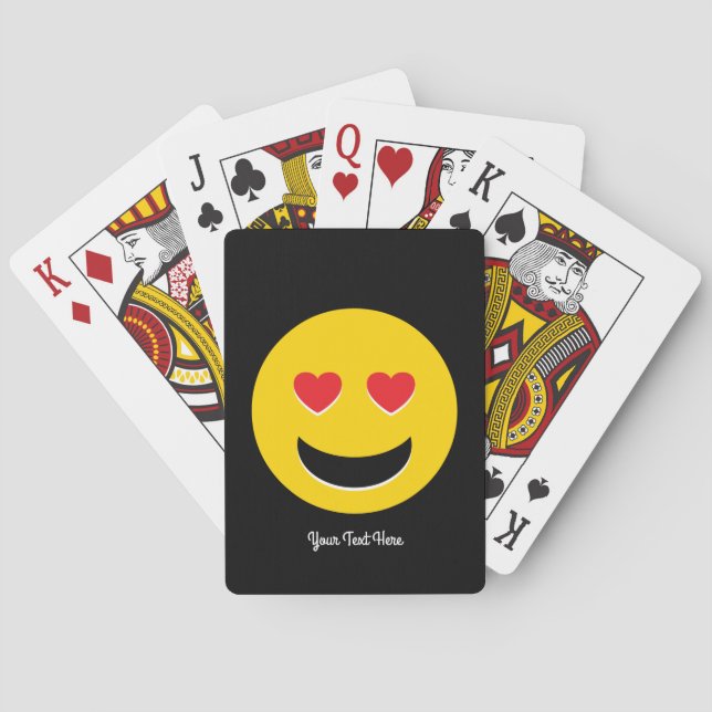 Emoji Love Poker Cards (Back)