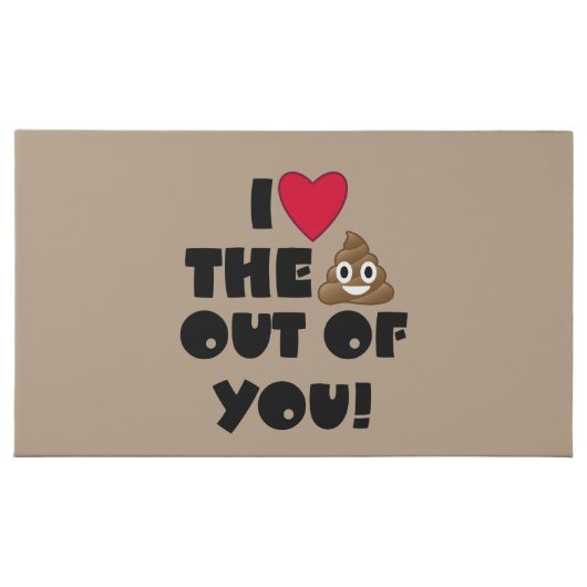 Emoji Love The Poop Milk Chocolate Bar (Front)
