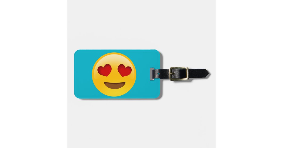 Emoji Luggage Tag