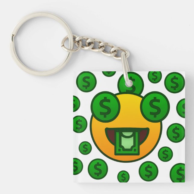 Emoji Madness Keychain (Front)