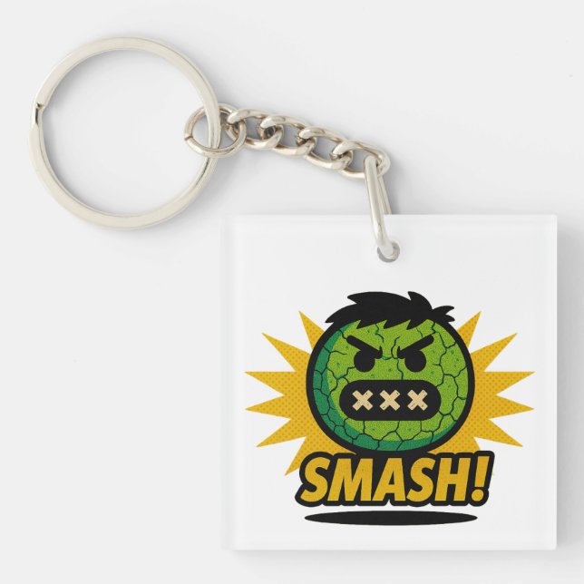 Emoji Madness Keychain (Front)