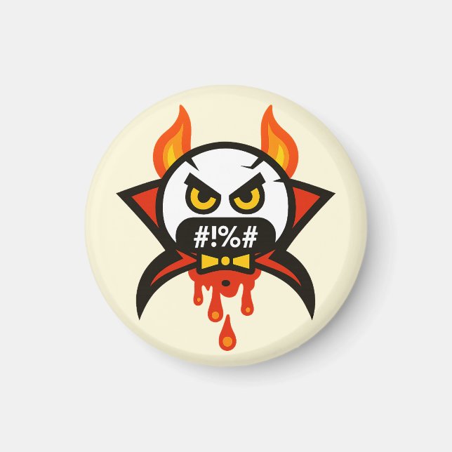 Emoji Madness Magnet (Front)