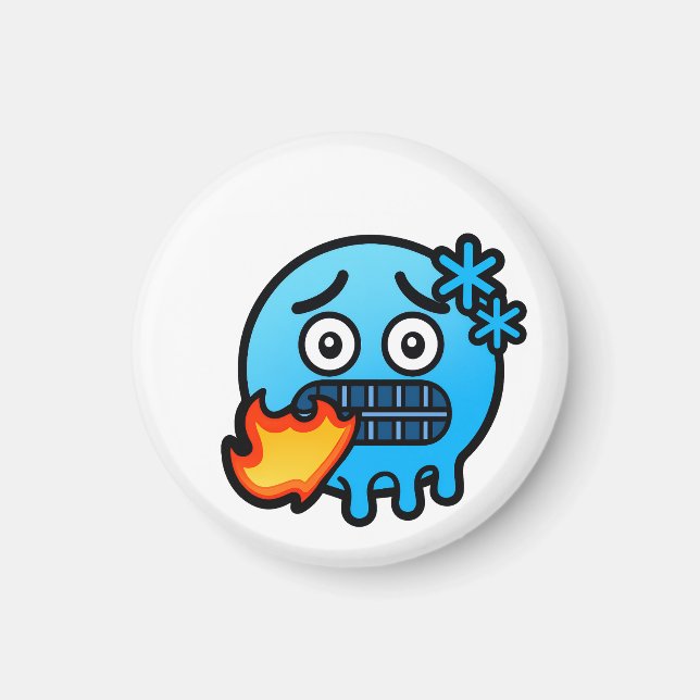 Emoji Madness Magnet (Front)