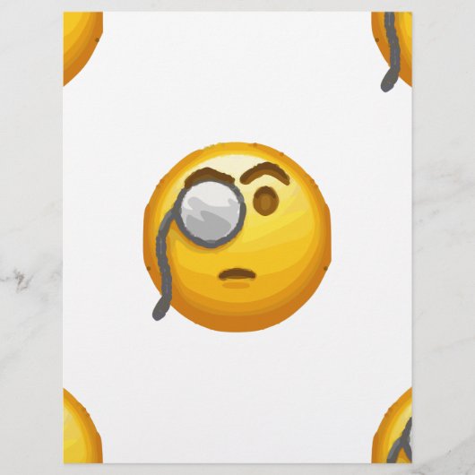 emoji monocle (Front)