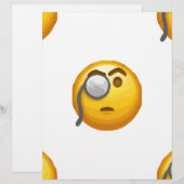 emoji monocle (Front/Back)