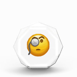 emoji monocle award